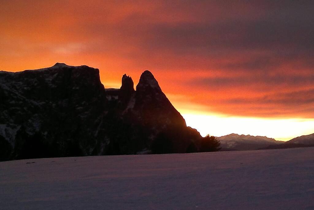 Apartmán Fantastico Monolocale In Siusi Sciliar Exteriér fotografie